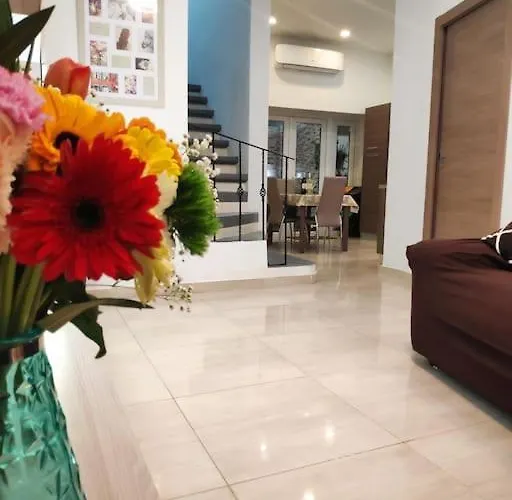 Cheerful 3 Bedroom Town House With Garage Free Parking Inside Or Outside With Back Yard And Roof * Sliema